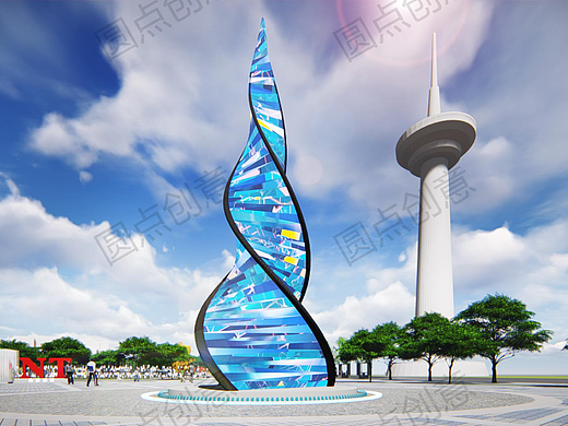 景观广场|城市主题广场+户外装置|景观装置策划设计
