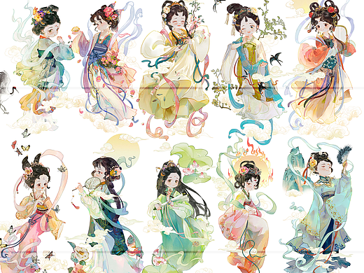 古风创作-蓬莱小神仙