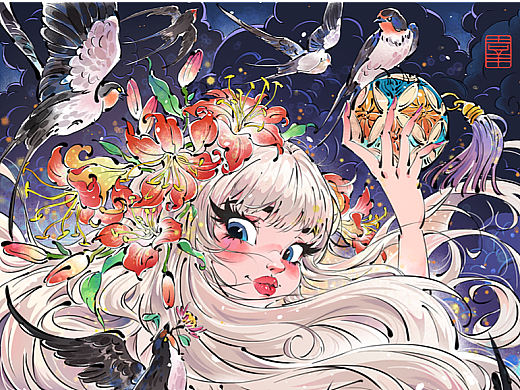 清明节插画