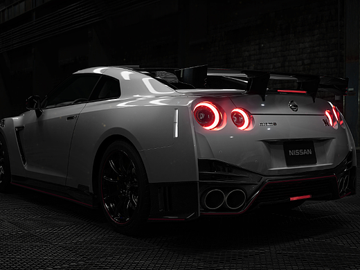 汽车渲染 Nissan GTR