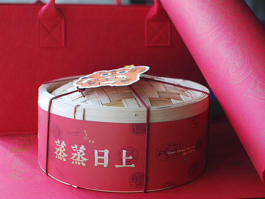 「蒸蒸日上」新年主题礼盒｜节礼伴手礼美搭设计