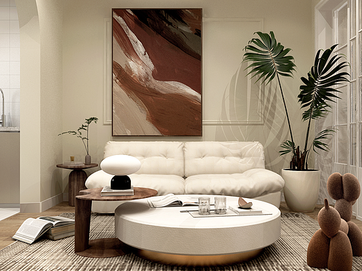 大连某小区65㎡家装设计