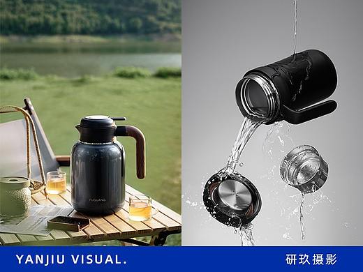 富光保温杯保温壶焖茶壶合集 | 高档商务风简约拍摄