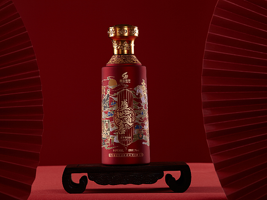 大兴安岭野生蓝莓酿造白酒静物创意图片拍摄案例