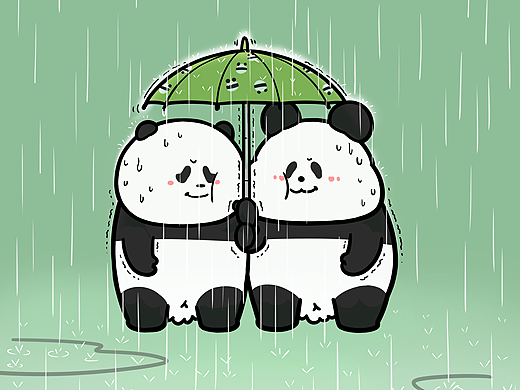 淋过雨，才懂得为你撑伞~