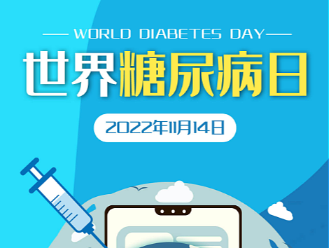 世界糖尿病日公益海报