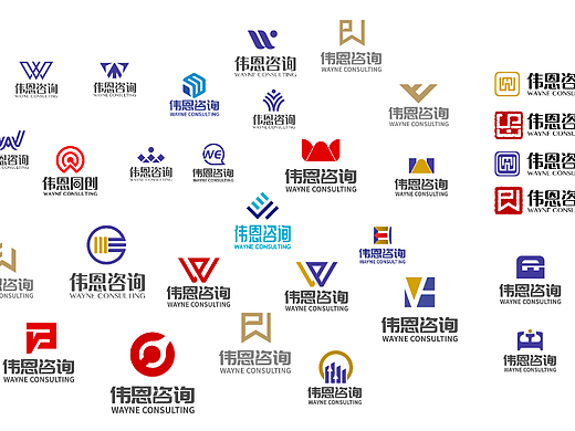 挑战设计耐心极限，logo设计做了几十个方案！