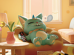 镇宅神兽 | 胖胖犼IP形象设计