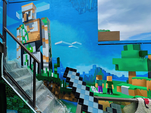 涂鸦空间改造|儿童房小阳台