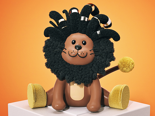 卡通IP练习 | 小狮子