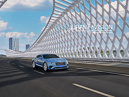 宾利gt欧陆拍摄