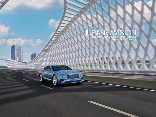 宾利gt欧陆拍摄