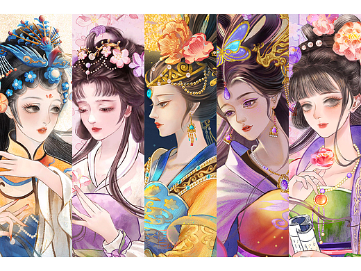 7-10月古风插画合集