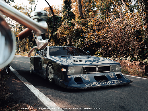蓝旗亚Lancia Beta Montecarl Tourbo - Blender渲染