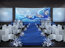 藍(lán)色婚禮效果圖