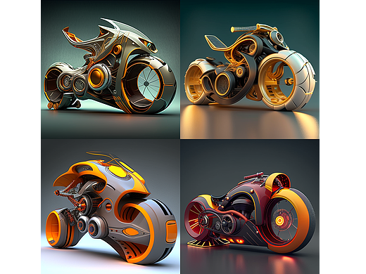 未来概念摩托