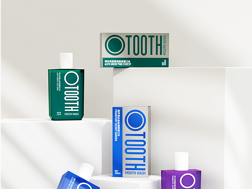 原创案例丨OTOOTH漱口水包装设计