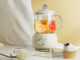 玻璃辦公室養(yǎng)生小杯渲染圖片