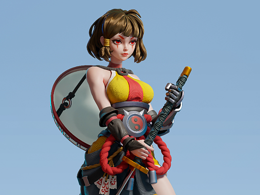 翼次方角色风格化作品更新（十一）