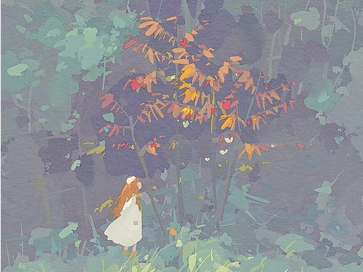 收集秋天的色彩