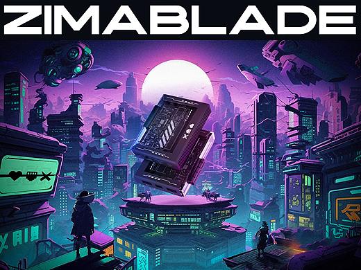Zima blade 产品站设计
