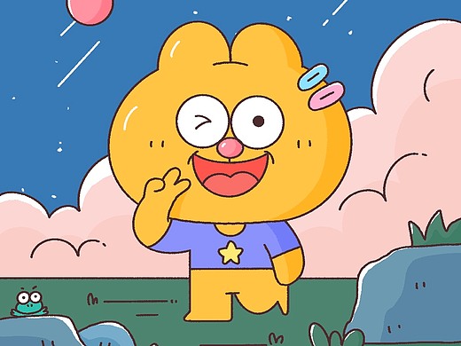 哆哆的场景插画day31