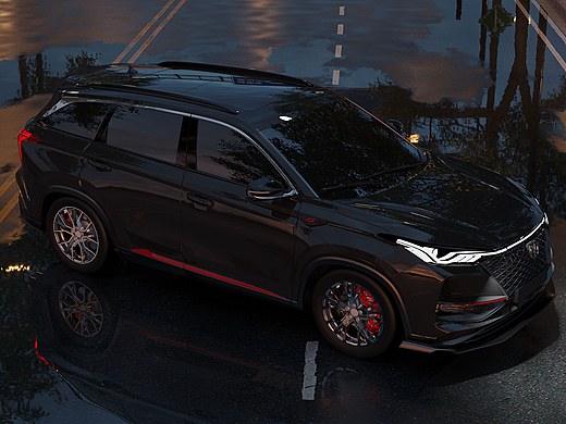 长安CS75PLUS-3D模型