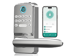 指紋密碼執(zhí)手鎖