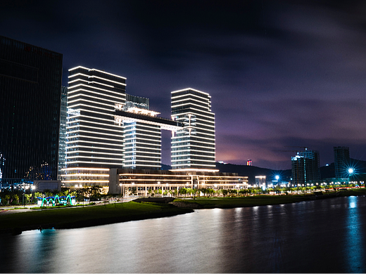 灯光建筑画册摄影