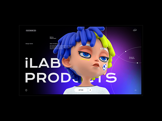 iLAB WebSite Design