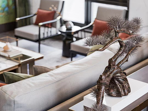 新中式|追求心灵空间的意境,与古典、传统文化相契合