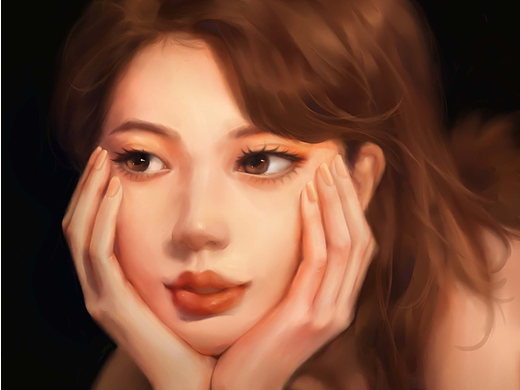 头像练习，边学边画