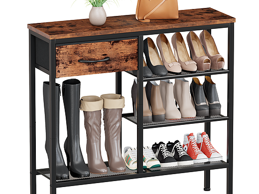 amazon产品上架图，鞋架建模渲染