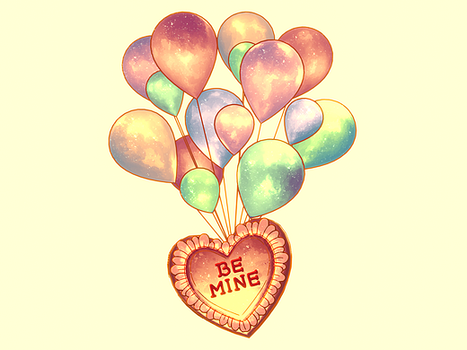 blender 油脂笔气球