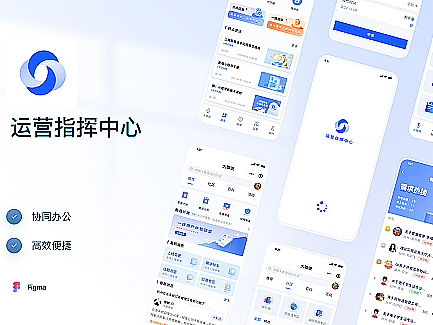 UI界面设计|运营指挥中心