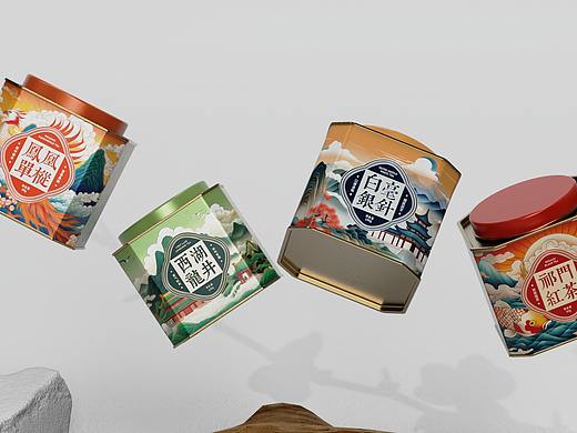 国潮风茶叶包装设计 × 创博CB