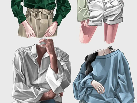 动漫人物衣服褶皱怎么画？服饰褶皱细节的画法参考！