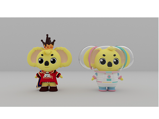 企业IP形象设计 盲盒玩偶设计包装设计