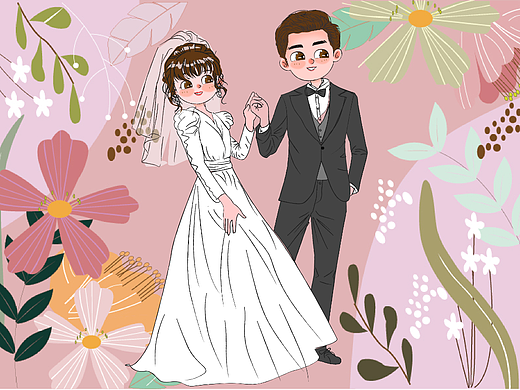 057款婚庆人素材（个人主页-ZNjMyMzMxODA=） - 其他平面 - 站酷设计师JAZO家作原创素材 - 站酷ZCOOL