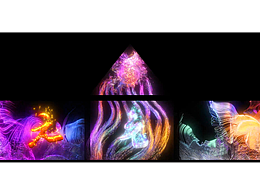 广州灯光节1号作品《元》