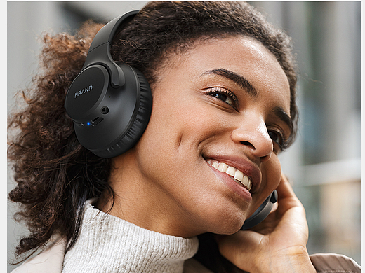 官网头戴蓝牙耳机详情页