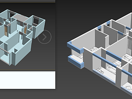 3dmax制作墙体过程（练习版有新手犯的错）