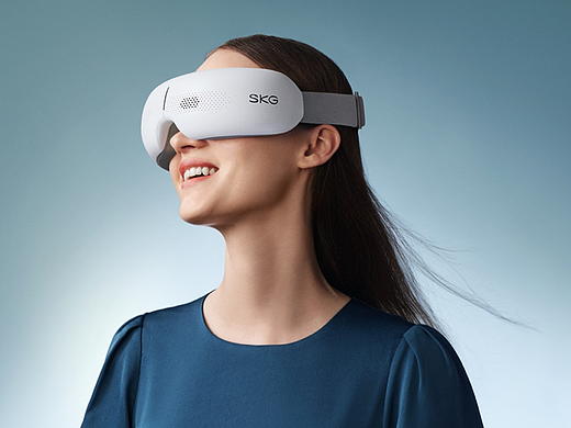 按摩仪拍摄｜SKG眼部 颈部按摩仪E3pro P7R