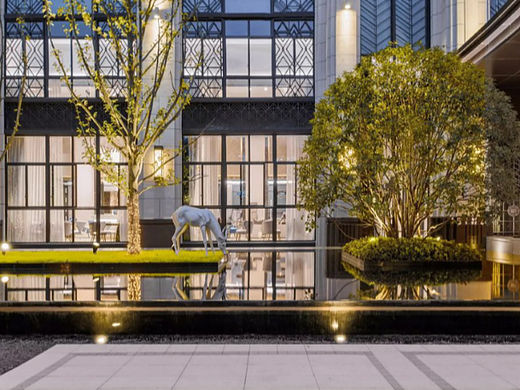 万丰·铂金瀚宫五期景观意向设计图|当代景观规划