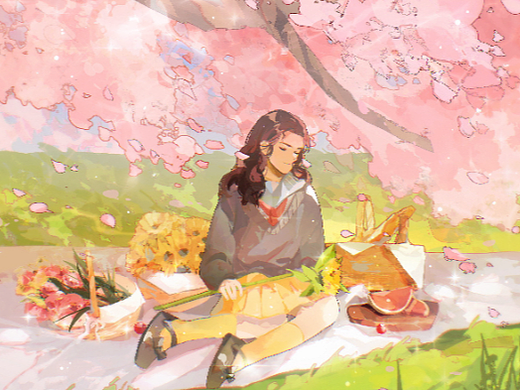 春天停留在风的影子里