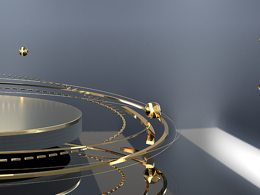 科技感场景渲染