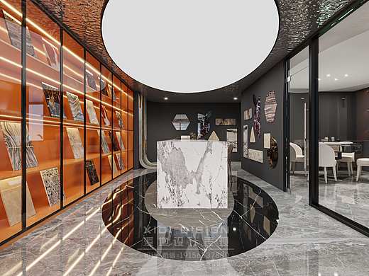 石材展厅 石头的冷冽与浪漫
