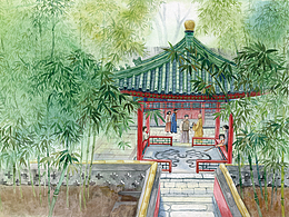 我画绘本《潭柘寺戒坛寺》出版了（3）