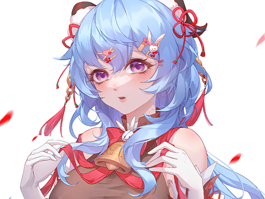 “爸妈不在家，一个人悄悄画头像”