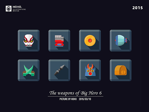 The weapons of big hero 6 .